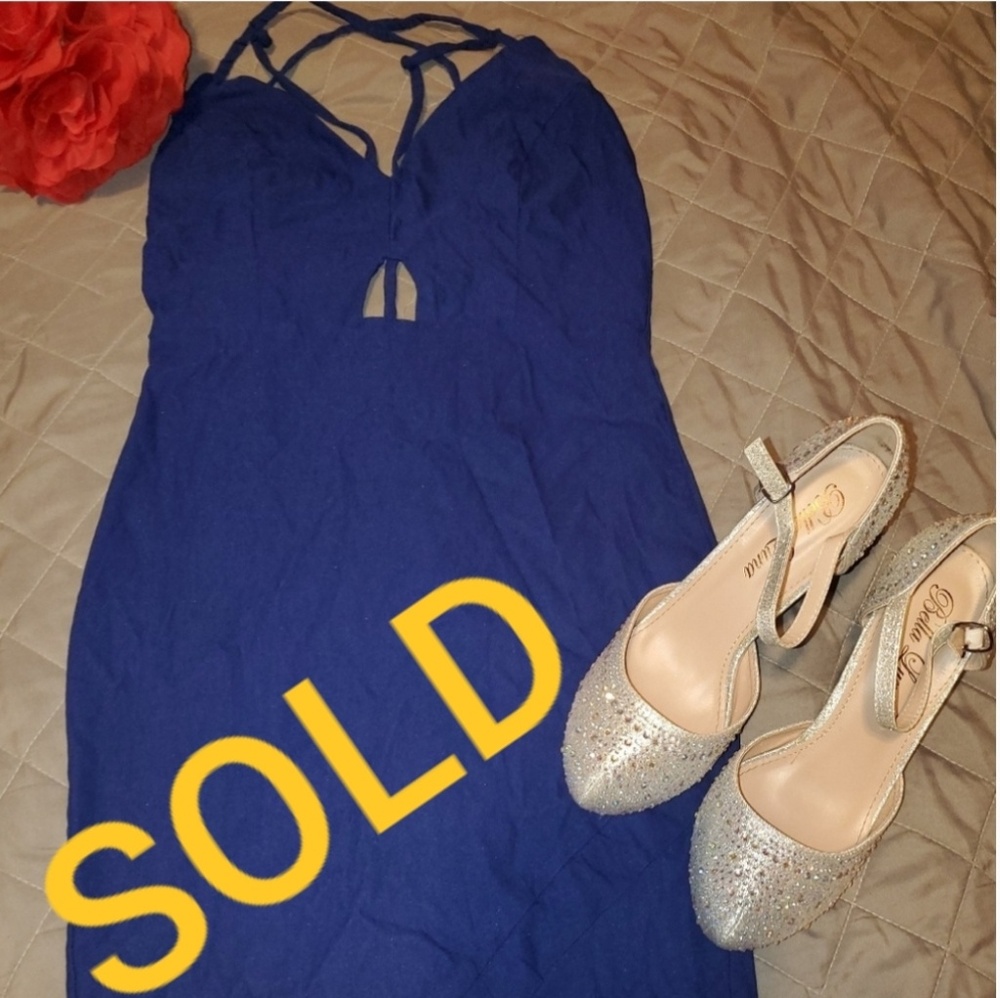 "SOLD"Charlotte Russe Royal Blue